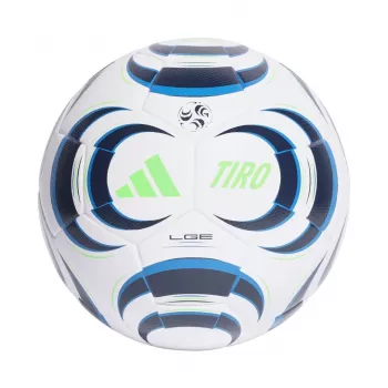 adidas Tiro League futbolo kamuolys, baltai–mėlynas, KA5262, 4 dydis