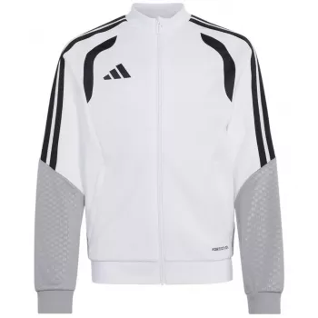 adidas Tiro 26 Competition Training vaikiškas sportinis megztinis baltai pilkas KA7716 140cm