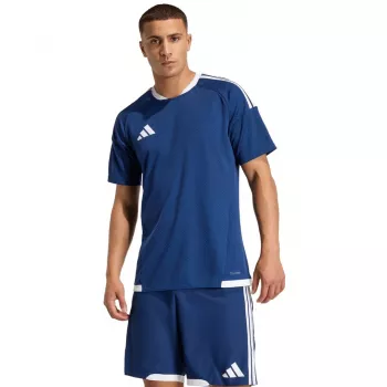adidas Tiro 26 Competition Match Jersey futbolo marškinėliai vyrams, tamsiai mėlyni/balti, KA6168, XL