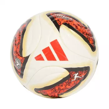 adidas Bundesliga 26/27 Torfabrik Pro futbolo kamuolys, baltai oranžinis auksinis, KG6037, 5 dydis