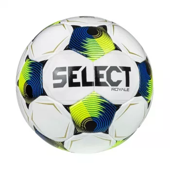 Select FB Royale v26 FIFA Basic futbolo kamuolys, baltai mėlynai geltonas, 110053, 5 dydis
