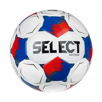 Select FB Match v26 FIFA Basic futbolo kamuolys, baltai mėlynai raudonas, 120078, 5 dydis