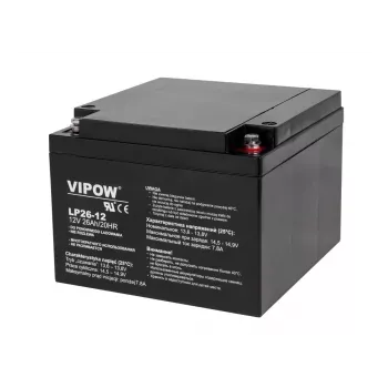 Gelinis akumuliatorius VIPOW 12V 26Ah