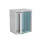 A-LAN ALANTEC 19 colių 15U 600x450 sieninis spintelė, pilka