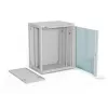 A-LAN ALANTEC 19 colių 15U 600x450 sieninis spintelė, pilka
