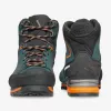 Scarpa Zodiac Trk Gtx trekkingo batai - petrol/rust orange, 44 dydis