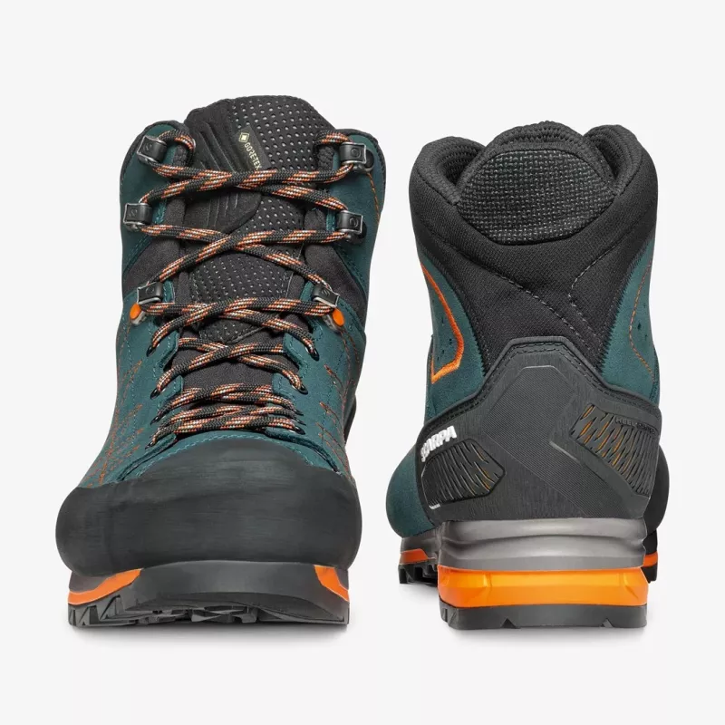 Scarpa Zodiac Trk Gtx trekkingo batai - petrol/rust orange, 44 dydis