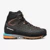 Scarpa Zodiac Tech GTX alpinizmo batai, GORE-TEX Performance Comfort, Perwanger oda, Vibram Mont padas, Anthracite/Tonic Orange, EU 44