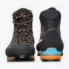 Scarpa Zodiac Tech GTX alpinizmo batai, GORE-TEX Performance Comfort, Perwanger oda, Vibram Mont padas, Anthracite/Tonic Orange, EU 44