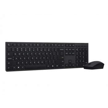 Lenovo Professional belaidė įkraunama klaviatūra ir pelė AI (Nordic, Iron Grey)
