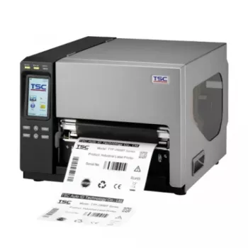 TSC TTP-384MT 300dpi etikečių spausdintuvas su RTC ekranu, TSPL-EZ, USB, RS232, LPT
