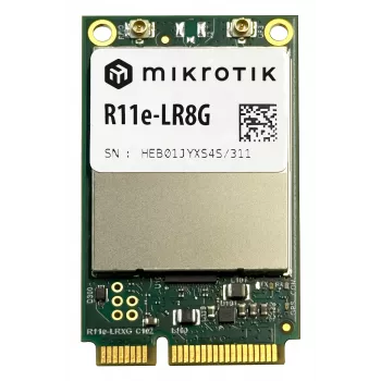 MikroTik R11E-LR8G LoRa miniPCI-e plokštė, 863-870 MHz