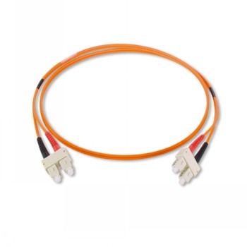 BLACKBOX FO OM1 daugiamodis (multimode) sujungimo kabelis 62,5µM LSZH - LC-SC dvigubas (duplex), 3M