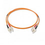 BLACKBOX FO OM1 daugiamodis (multimode) sujungimo kabelis 62,5µM LSZH - LC-SC dvigubas (duplex), 3M