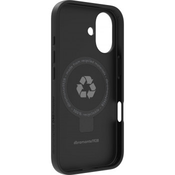 dbramante1928 Iceland Ultra nugarėlės dangtelis Apple iPhone 17 - juodas - MagSafe su kickstand ir D3O apsauga IUK3CL006712