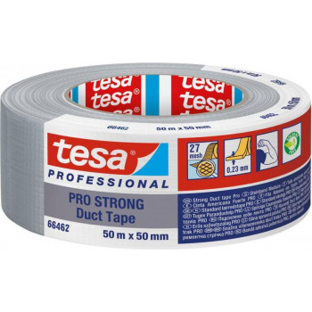 tesa Duct Tape Pro-Strong 66462-00003-00 remonto juosta pilka 50 m x 50 mm