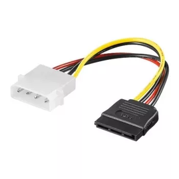 EXSYS S-ATA maitinimo kabelis 1 x 4 pin į 1 x 15 pin, 15 cm (EX-K3610)