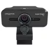 Creative Live! Cam Sync V3 2K QHD internetinė kamera su dviem mikrofonais ir privatumo sklende, juoda