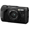 OM System Tough TG-7 juodas atsparus smūgiams kompaktiškas fotoaparatas, 12 MP, 4K vaizdo įrašai, atsparus vandeniui iki 15 m