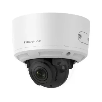 LevelOne FCS-3098 Gemini Zoom Dome IP kamera 8MP H.265 PoE IR vidaus/lauko