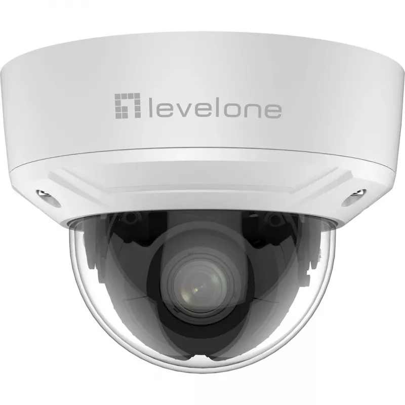 LevelOne FCS-3616 6MP lauko kupolinė IP kamera su IR, PoE, H.265