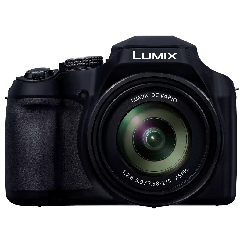 Panasonic LUMIX DC-FZ82D skaitmeninis fotoaparatas - 18,1 MP, 60x optinis priartinimas, 4K vaizdo įrašai, juodas