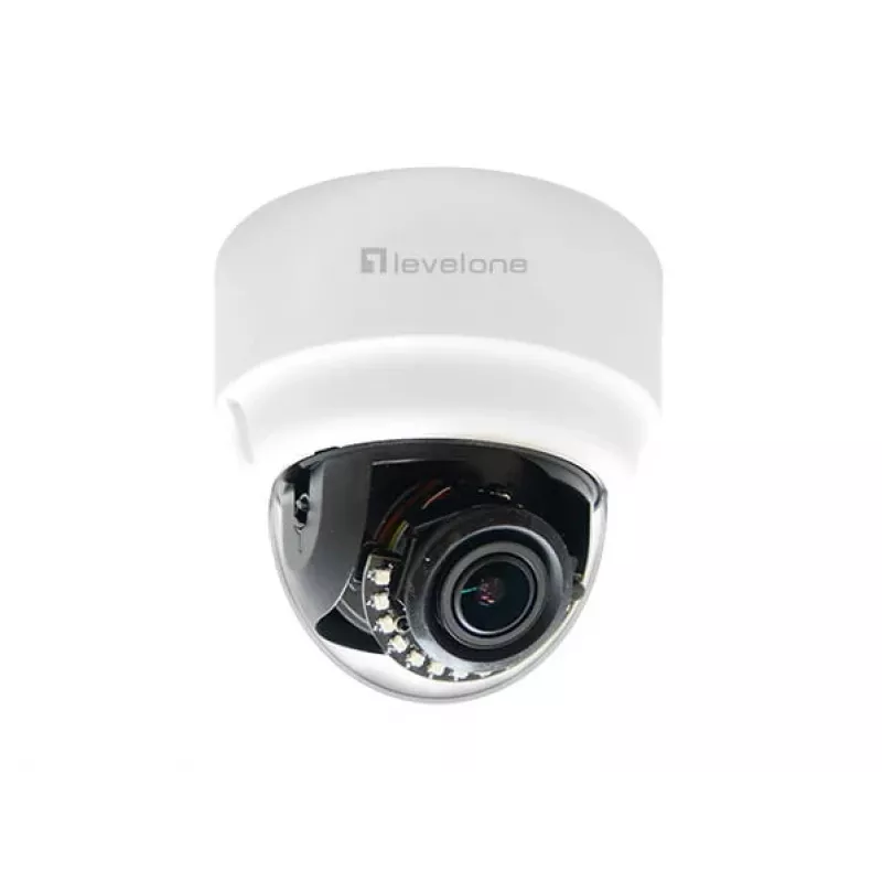 LevelOne FCS-3303 3MP kupolinė IP kamera su PoE, IR naktiniu matymu, IP66 IK10