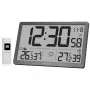 KIENZLE Jumbo NEO LCD orų sieninis laikrodis, pilkas