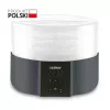 Zelmer ZFD2025 maisto džiovintuvas, 5 padėklai, 520 W, elektroninis temperatūros valdymas 35-70°C, laikmatis 1-48 val., LED ekranas, baltas/pilkas