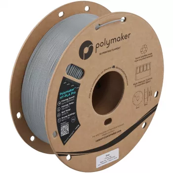 Polymaker PolyTerra HTPLA Pro pilkas 1kg 1,75mm 3D spausdintuvo filamentas PA20003