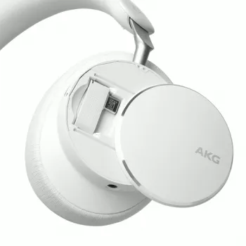 AKG N9 Hybrid belaidės ausinės su adaptyviuoju ANC, Bluetooth 5.3 - baltos