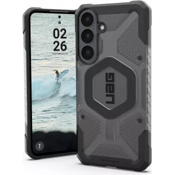 UAG Pathfinder Clear Magnet dėklas, skirtas Samsung Galaxy S26 FE (Ash/Black)