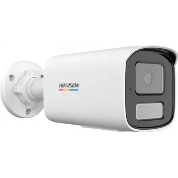 Hikvision DS-2CD1T47G3-LIU(4mm) 4MP ColorVu Lite IP kupolinė kamera su baltos šviesos apšvietimu, įmontuotu mikrofonu, IP67, PoE
