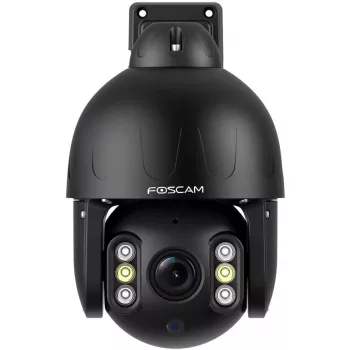 Foscam SD8EP lauko apžvalgos kamera su pasukimo ir pakreipimo funkcija, PoE, 8MP 4K, 4x optinis priartinimas, IP66, juoda
