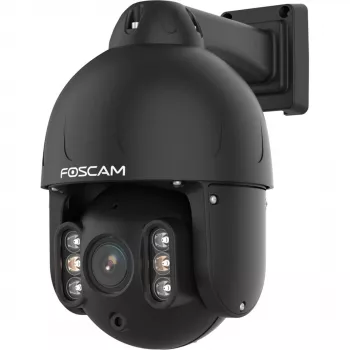 Foscam SD8EP lauko apžvalgos kamera su pasukimo ir pakreipimo funkcija, PoE, 8MP 4K, 4x optinis priartinimas, IP66, juoda