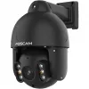 Foscam SD8EP lauko apžvalgos kamera su pasukimo ir pakreipimo funkcija, PoE, 8MP 4K, 4x optinis priartinimas, IP66, juoda