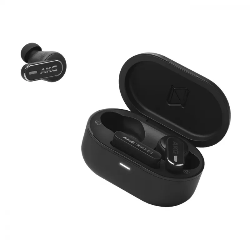 AKG N5 Hybrid belaidės ausinės su triukšmo slopinimu, juodos, AKGN5HYBRIDBLK