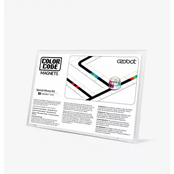 Ozobot MINT Special Movement Set magnetinės spalvų kodų plytelės (035017-01)
