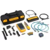 Fluke Networks LinkIQ Duo Industrial Ethernet kabelių ir tinklo testerio rinkinys su M12 adapteriais, PoE, iki 10 Gb/s, Li-Ion, CAT 3-8 6029135