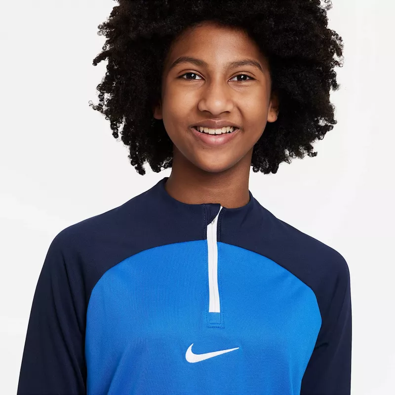 Nike Kids DF Academy Pro Drill treniruočių marškinėliai Blue/Navy DH9280 463 M