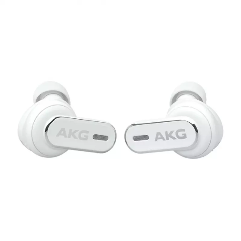 AKG N5 Hybrid belaidės ausinės su aktyviu triukšmo slopinimu, ausinės į ausį, baltos, Bluetooth 5.3