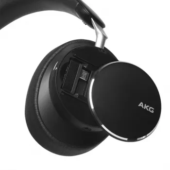 AKG N9 Hybrid belaidės ausinės su adaptyviuoju ANC, Bluetooth 5.3, juodos