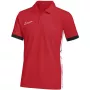 Nike Dri-Fit Academy vaikiški marškinėliai su polo apykakle, raudoni 657, XS