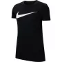 Nike Dri-FIT Park 20 moteriški marškinėliai, juodi, CW6967 010, XS