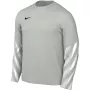 Nike Dri-FIT Park V Stadium futbolo marškinėliai vyrams, tamsiai pilki/balti, M dydis