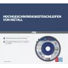 Bosch X571 Best for Metal šlifavimo diskas su žiedlapiais 125 mm P80 cirkonio aliuminio oksidas 2608607338