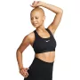 Nike Swoosh Nesium Support Sportinė Liemenėlė Juoda DX6821 010 S