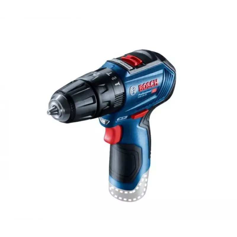 Bosch GSB 12V-30 Professional akumuliatorinis smūginis gręžtuvas 12V 1600 RPM be rakto 820 g