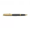 Waterman Hemisphere Rollerball rašiklis - Fine, blizgus juodas su chromuotu apdaila, dovanų dėžutė 2225136