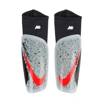 Nike Mercurial Lite futbolo blauzdų apsaugos, pilkos, XL
